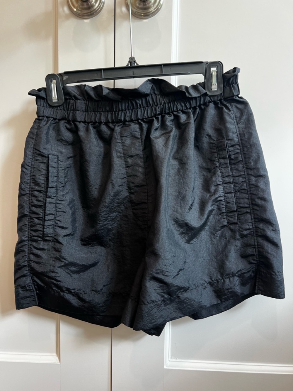 Tibi Gathered softshell shorts - Picture 3 of 10